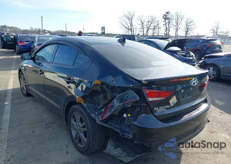 2018 Hyundai Elantra Value Edition z USA, uszkodzony, nr VIN 5NPD84LF3JH262598